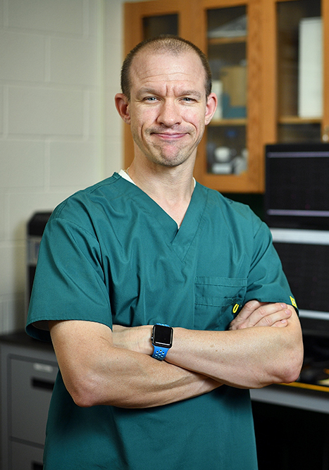 Brian McFarlin is the co-director of the Applied Physiology Laboratory at UNT. 