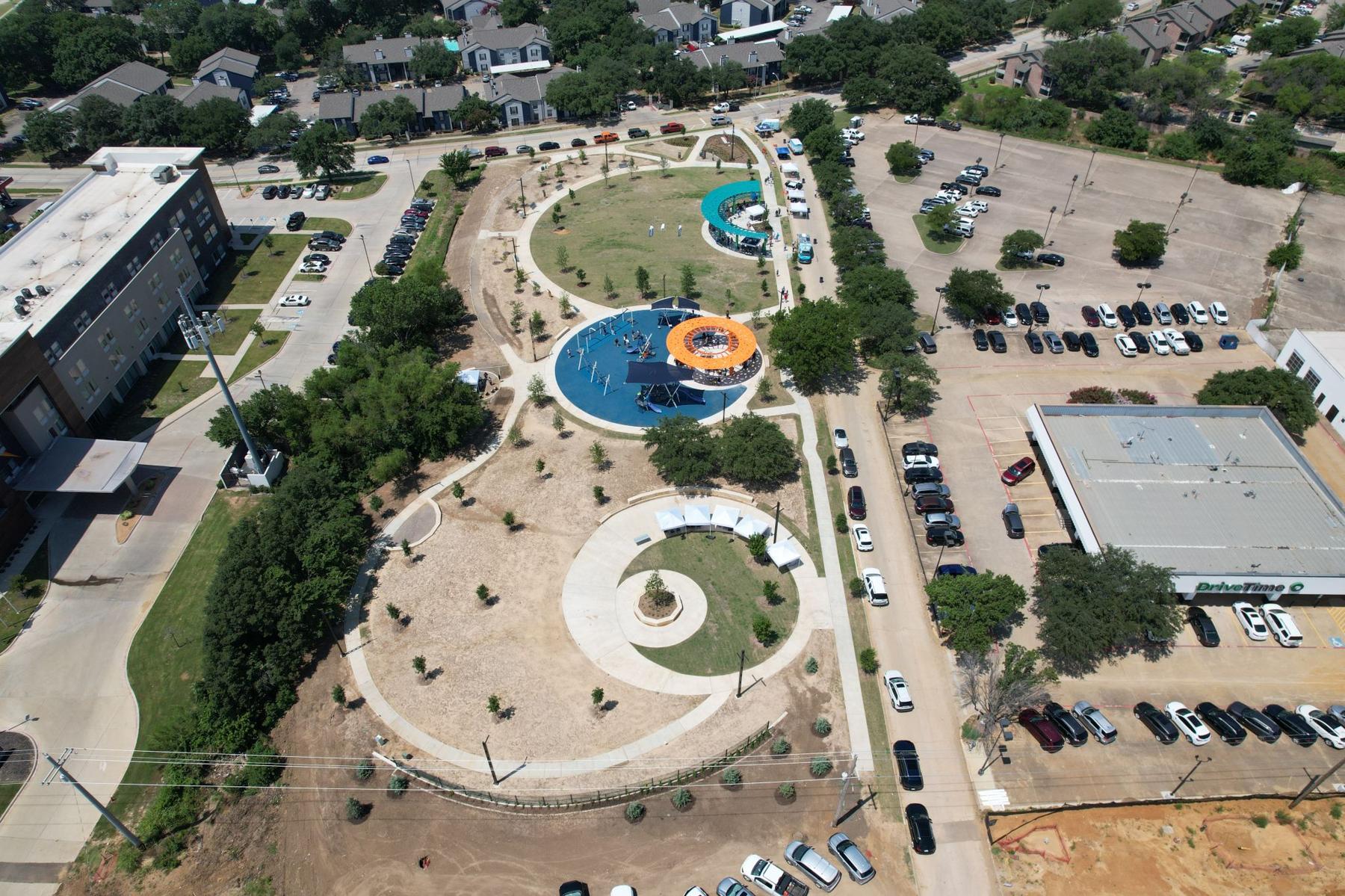 Drone photo of Glory Park