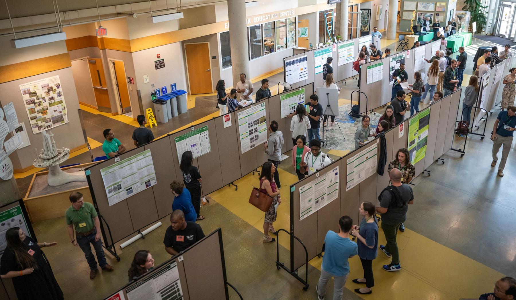 The BioDiscovery Research Expo featured nearly 50 student researchers