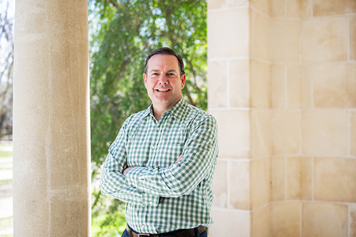 Dr. Brian Richardson, founder of CAMP and a professor in UNT’s Department of Communication Studies