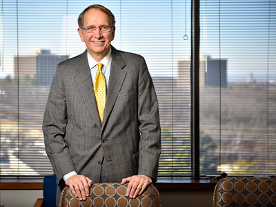 Don Millican, UNT alumnus and Vice President and Chief Financial Officer of Kaiser-Francis Oil Company