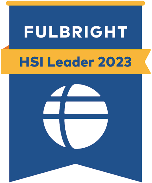 2023 Fulbright HSI Leader logo