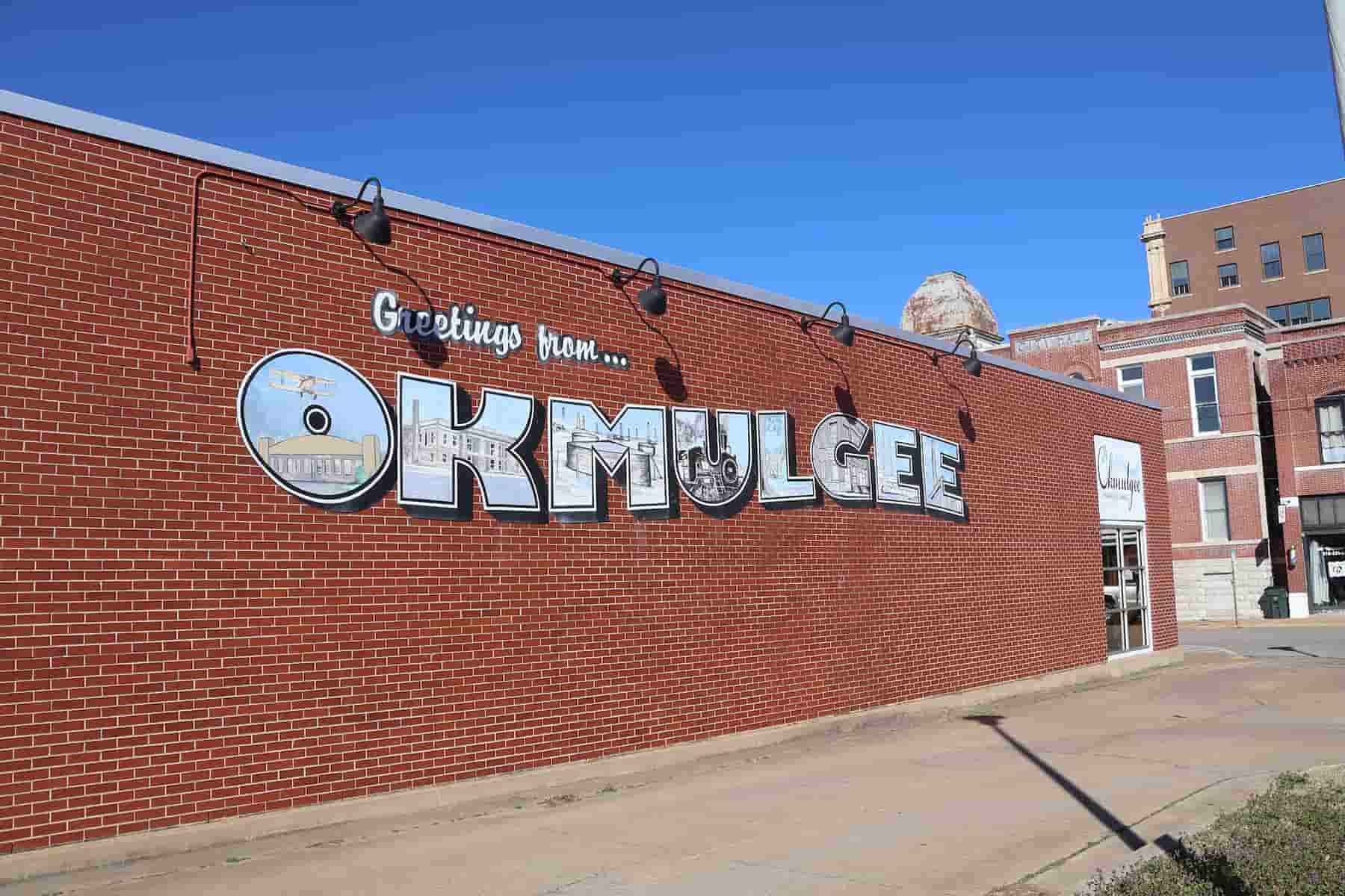 Mural in Okmulgee, Oklahoma (image courtesy of Elena Stoica)