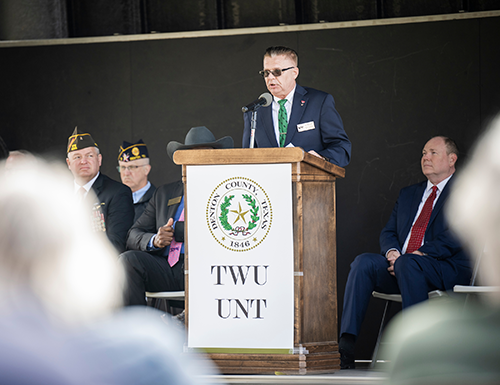 Student Veteran Services Director Jim Davenport