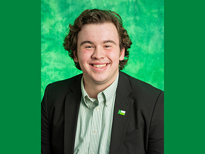 Student Regent Ethan Gillis' headshot