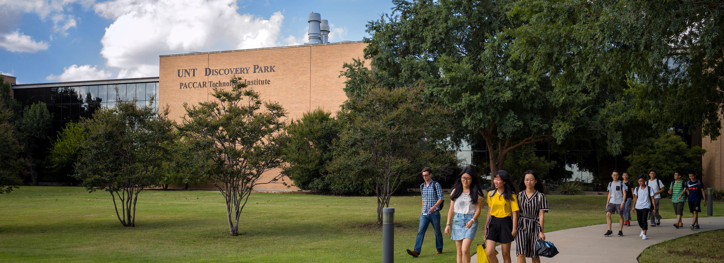 A photo of the Discovery Park campus, the home of the College of Engineering