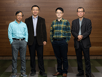 Four researchers from four different Universities