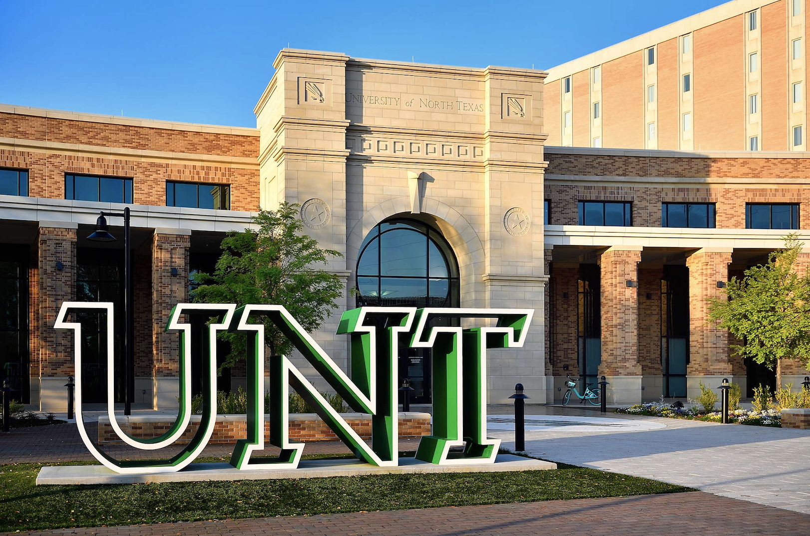 UNT campus building