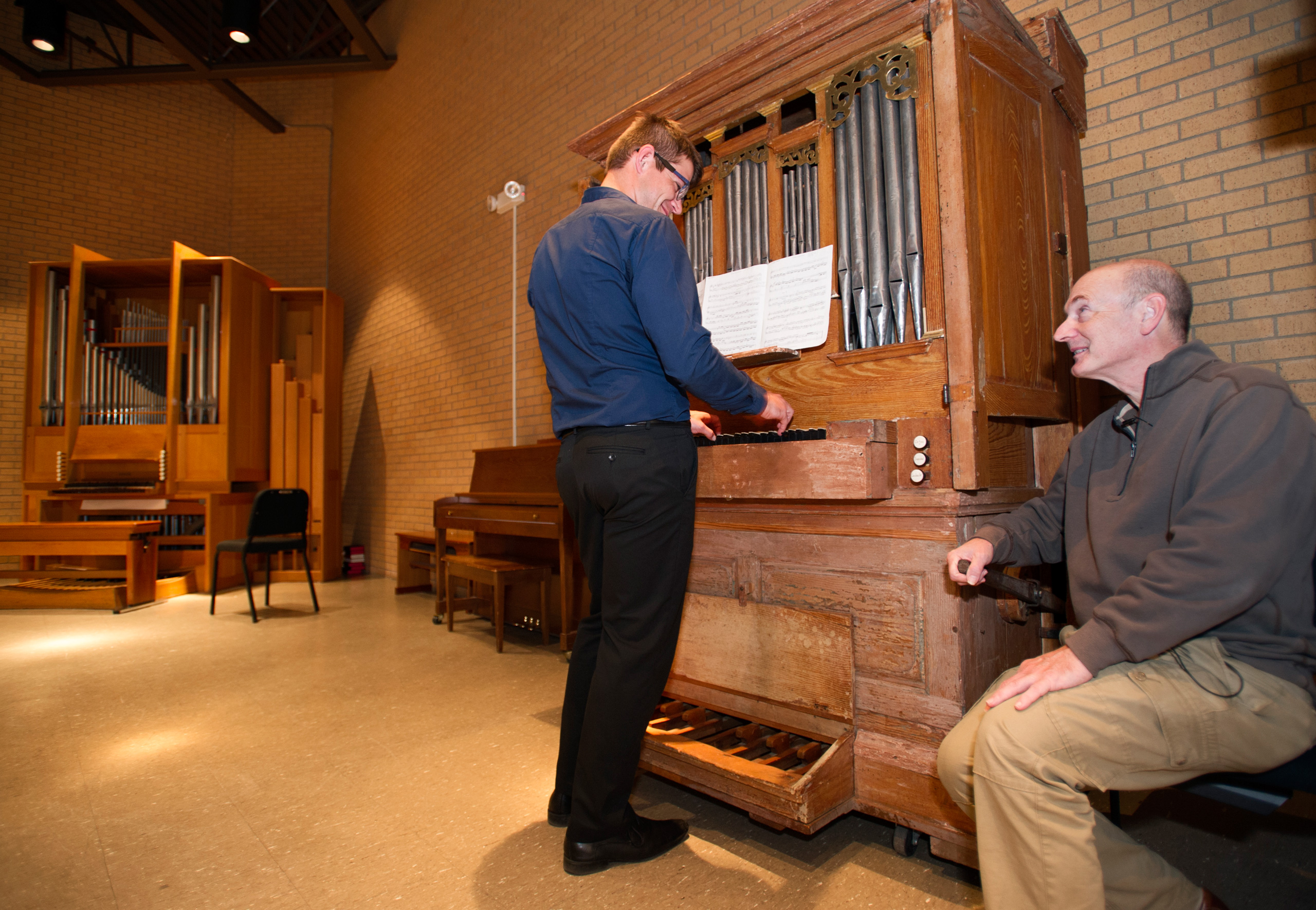 First 18th century organ to arrive in Texas finds home at UNT College of Music