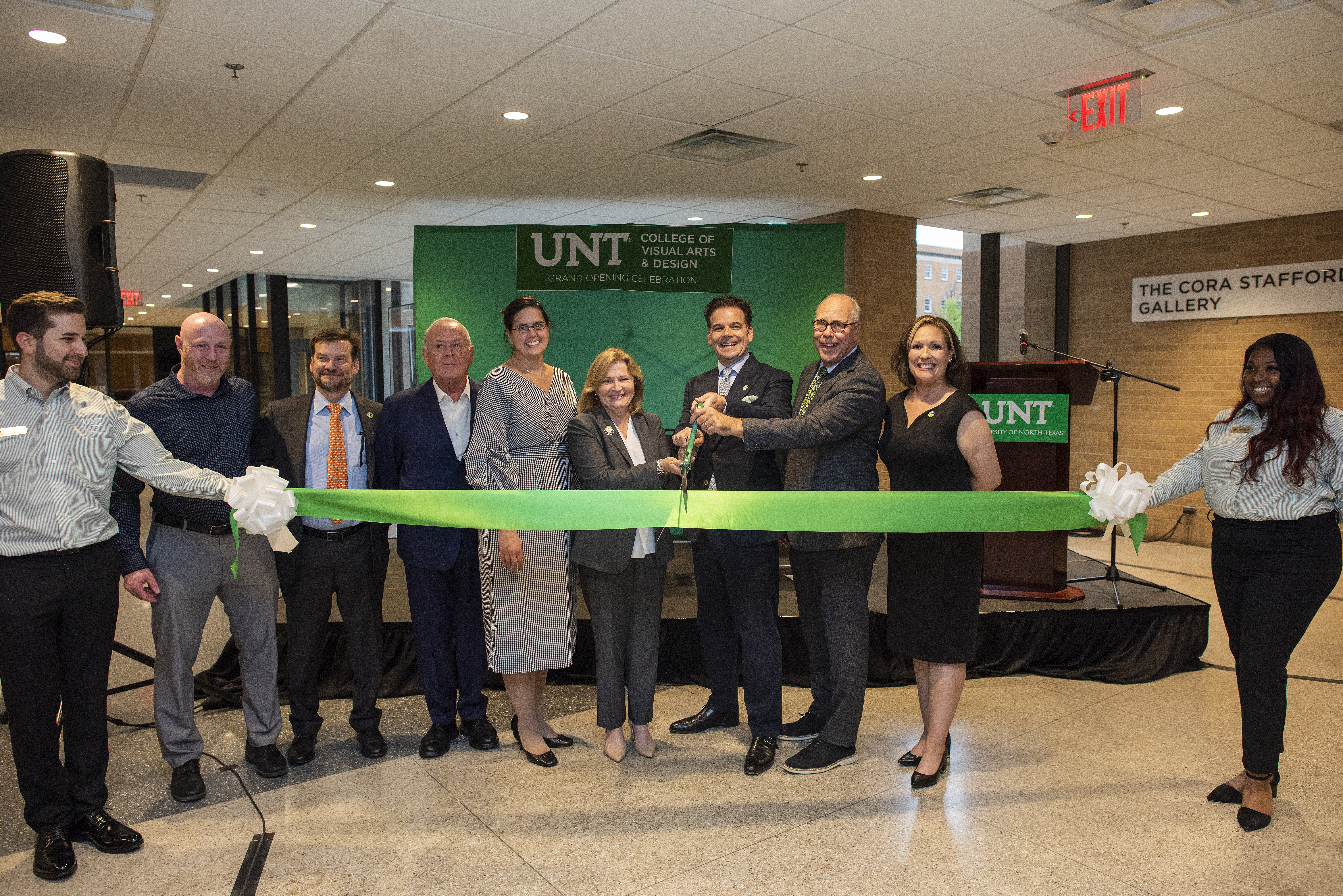 UNT celebrates opening of newly renovated, expanded College of Visual Arts and Design 