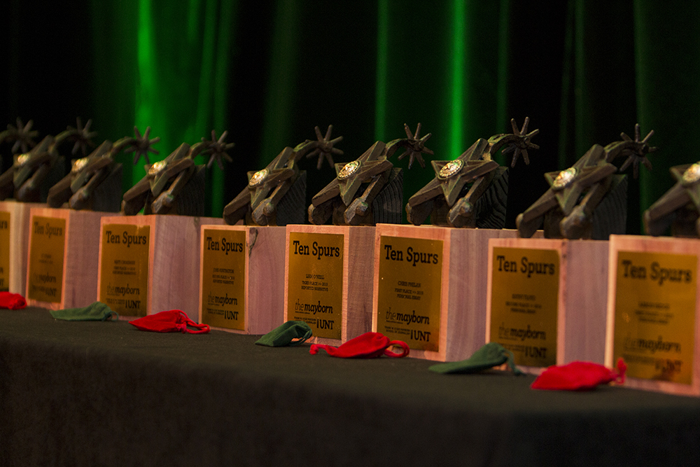 Ten journalists and writers were awarded top prizes at the UNT 2019 Mayborn Literary Nonfiction Conference. [Hatch Visuals]