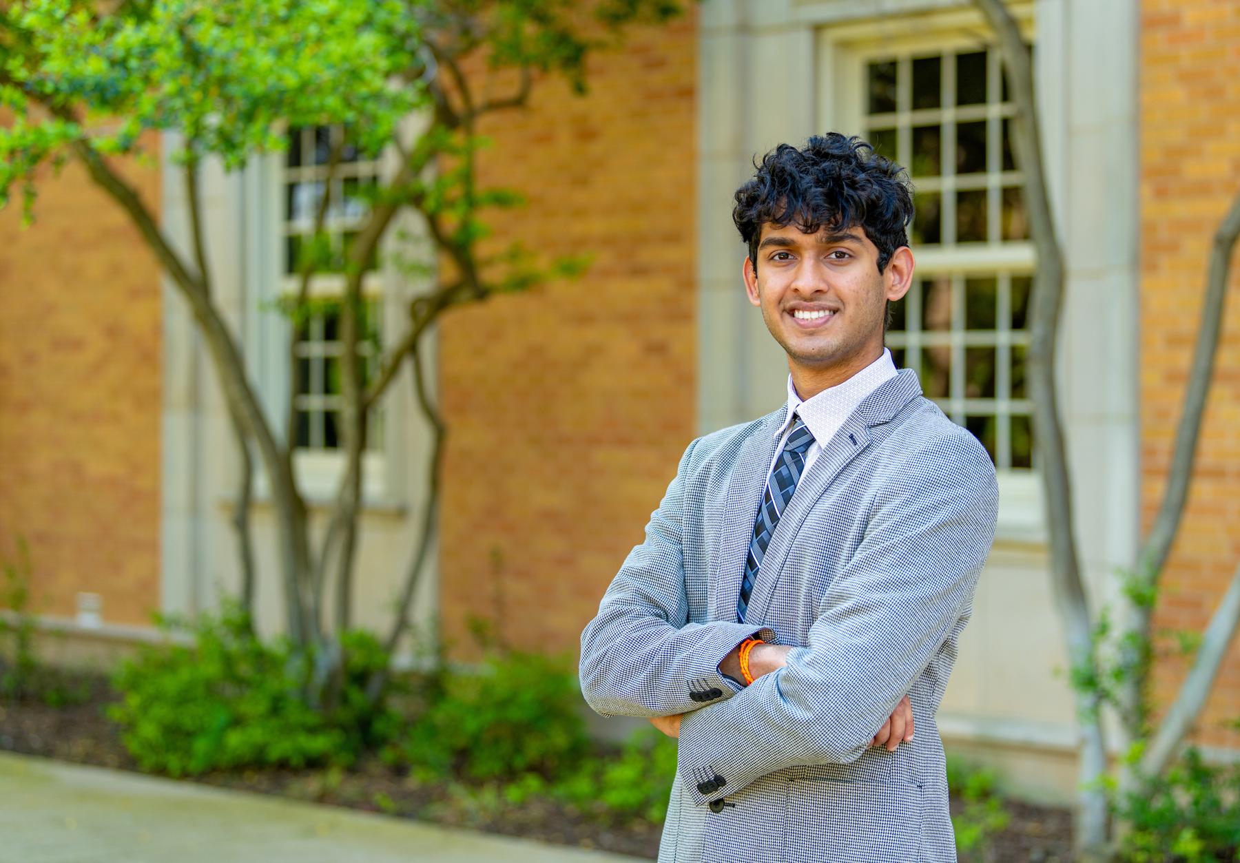 TAMS student earns Goldwater Scholarship for research exploring medical possibilities of machine learning