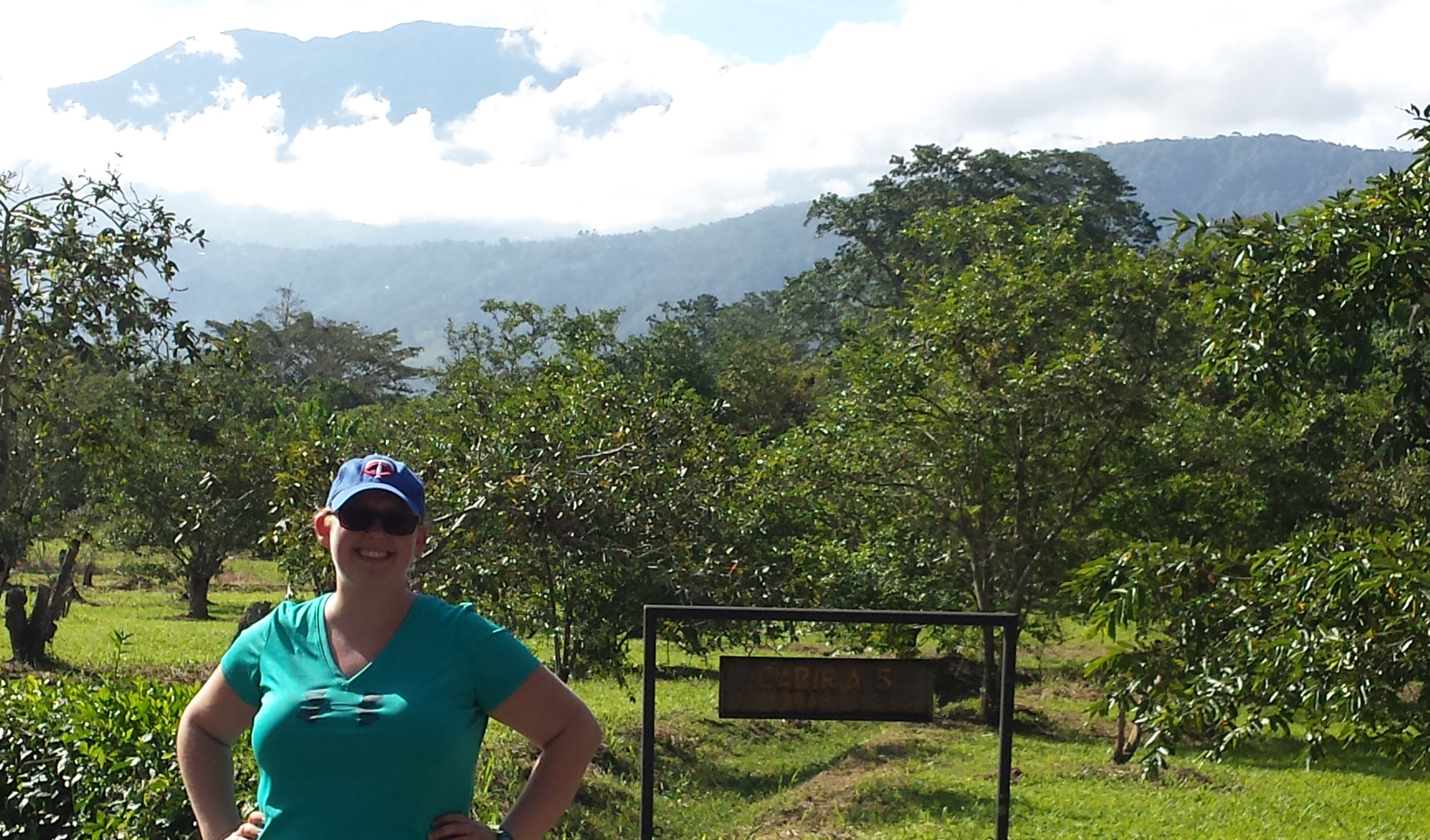UNT students like Laura Anne Hunt are studying sustainable travel in Costa Rica. Photo courtesy of Laura Anne Hunt. 