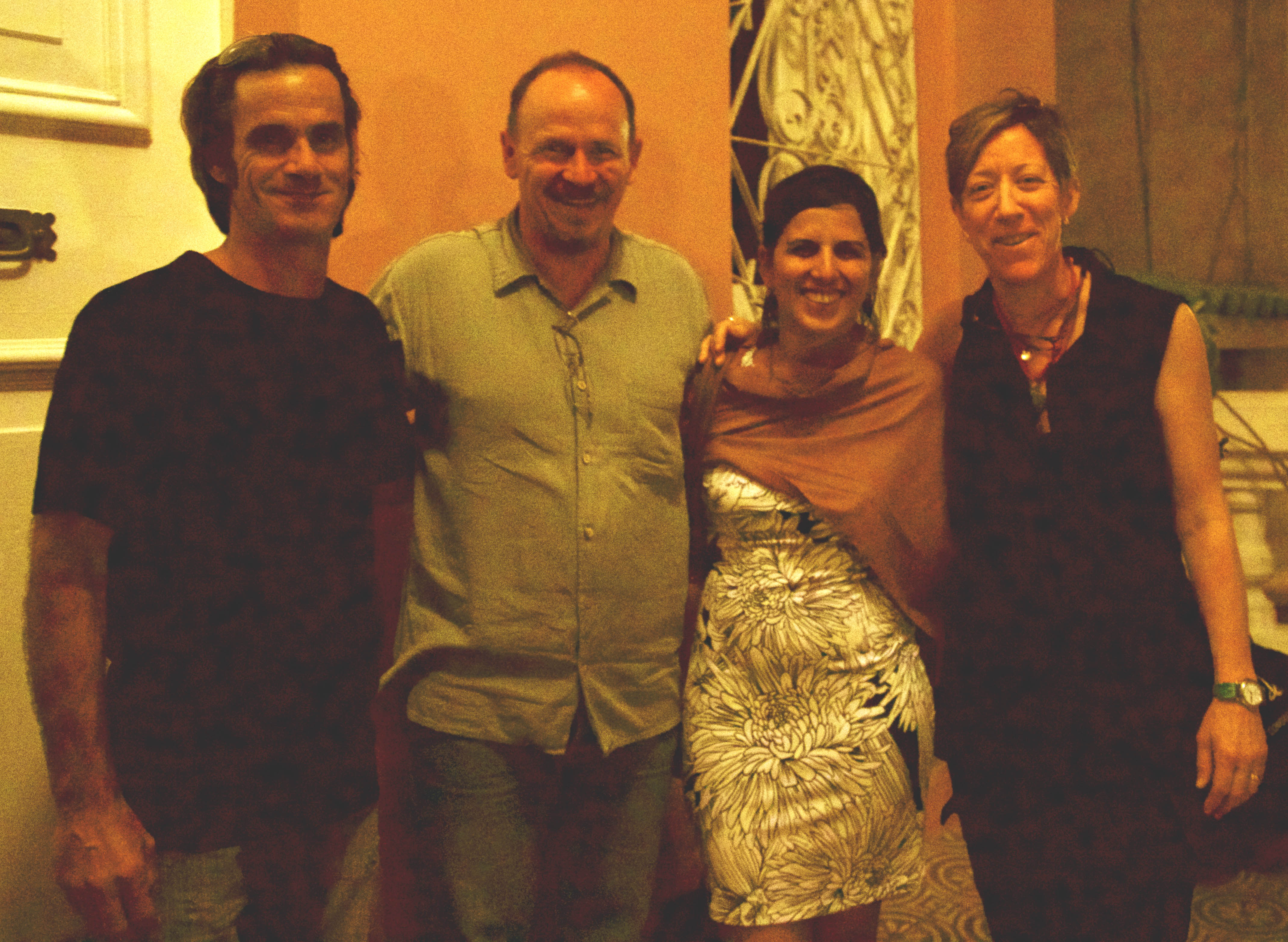UNT Professor Melinda Levin (far right) in Cuba for the production of 