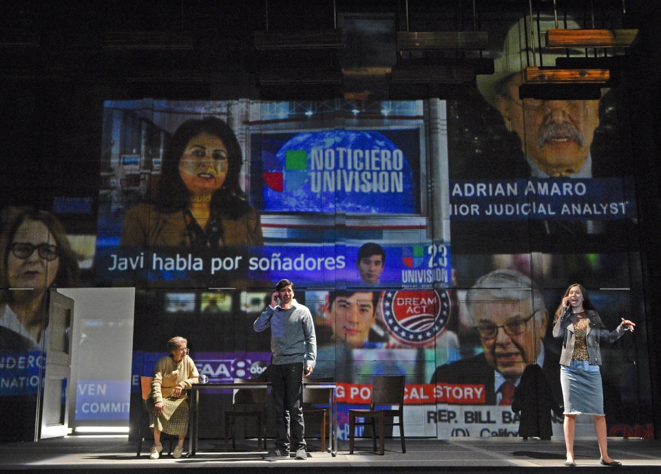 The play "Deferred Action," from Cara Mía Theatre of Dallas, will be presented S