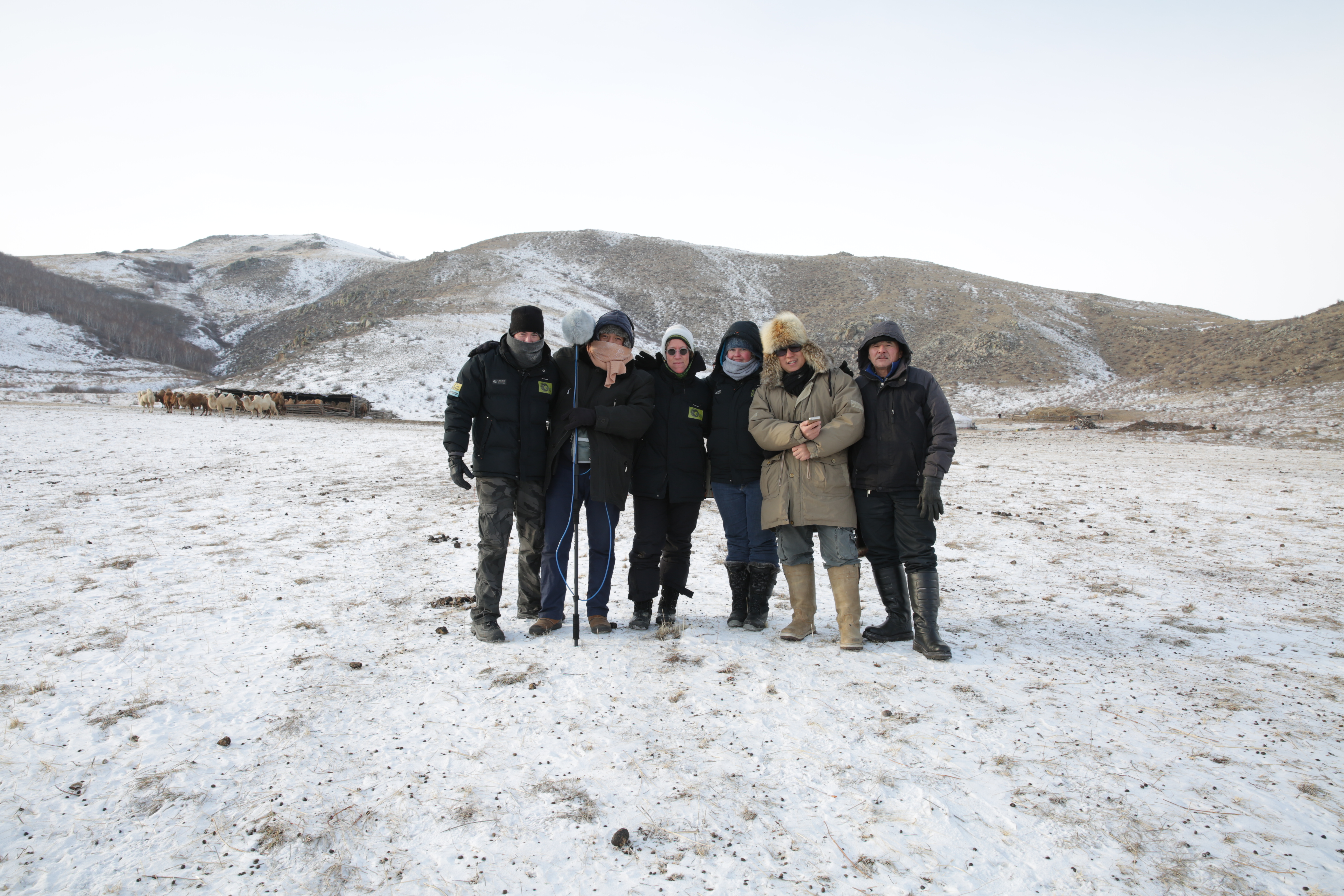 Mongolia: Earth and Spirit film crew