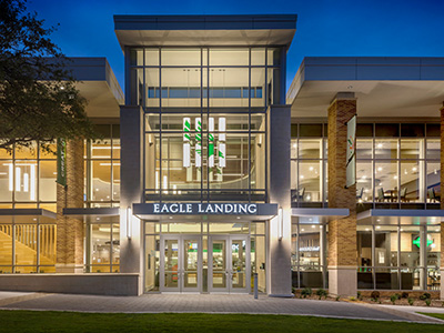 UNT brings food hall dining experience to campus with Eagle Landing 
