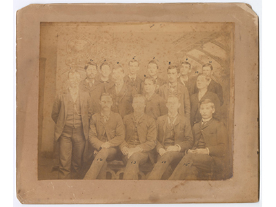UNT Libraries acquires photo of university’s earliest students