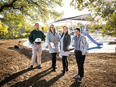 UNT collaboration brings green space, innovation to Lewisville with Glory Park