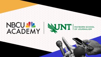 UNT, NBCUniversal News Group partner to create career pathways for diverse storytellers 