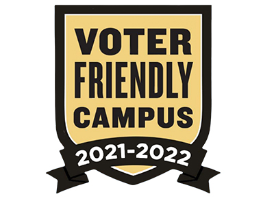 UNT recognized for ‘voter friendly’ efforts to increase student voter registration, participation